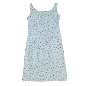 Lauren Ralph Lauren Floral Print Sleeveless Dress Small S Cottagecore